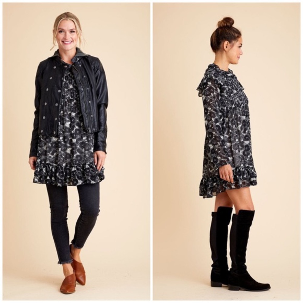 Free People New These Dreams Floral Print - Picture 4 of 10